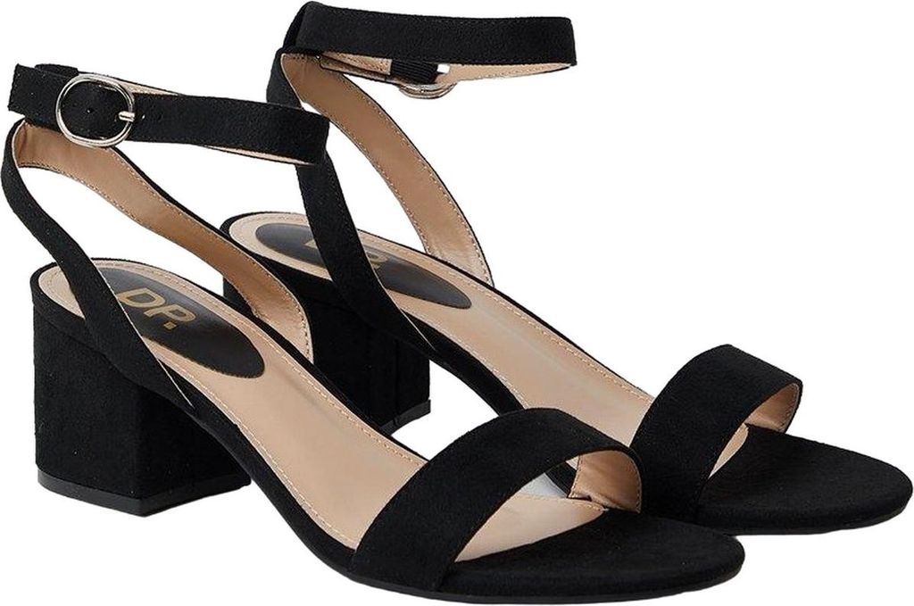Dorothy Perkins - Damen Sandalen "Tommi Barely There" DP5035 (37 EU) (Natürliches Schwarz)