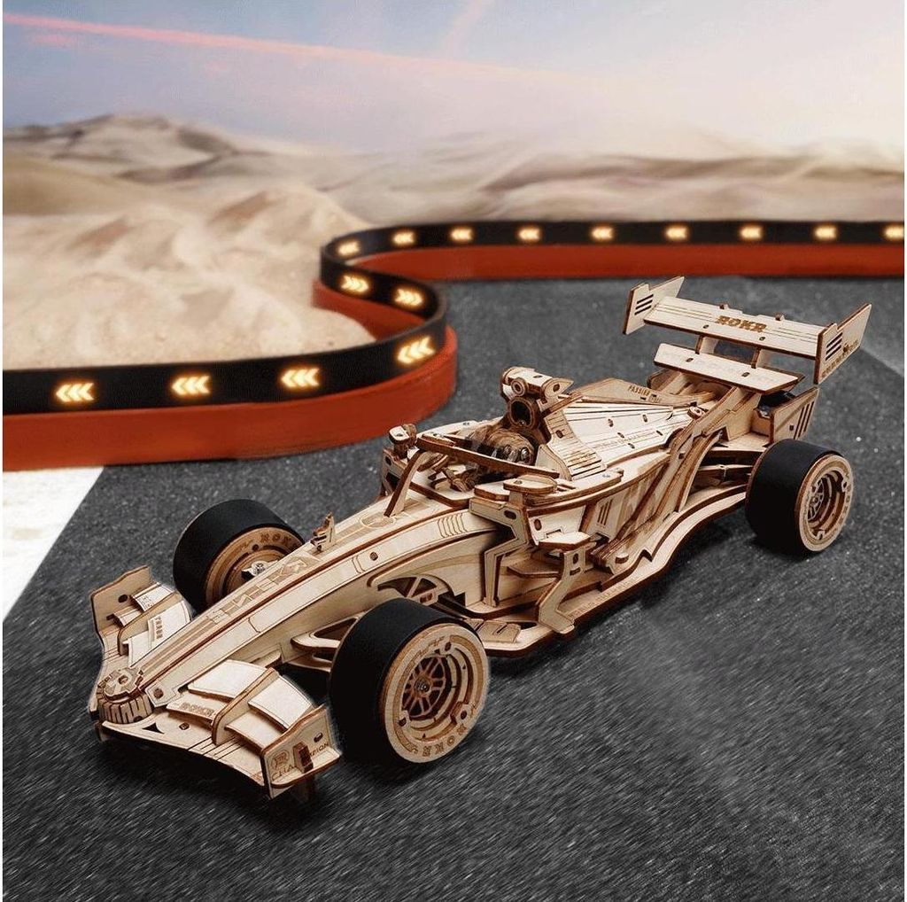 3D puzzle závodní auto, ROKR, 246 dílků Obrázek produktu 