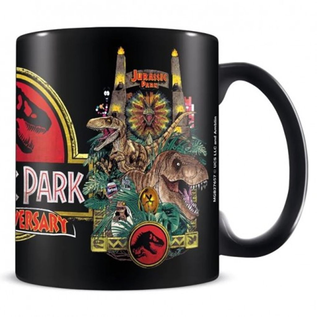 ABYSTYLE Jurassic Park Kaffeebecher – 320 Ml, Offizielles Lizenzprodukt, Mikrowellengeeignet
