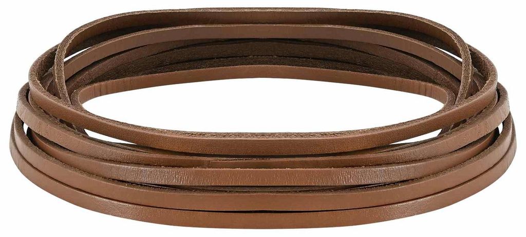 Möbel Lederriemen Braun 1000 x 0,3 cm Leder - Produktbild 