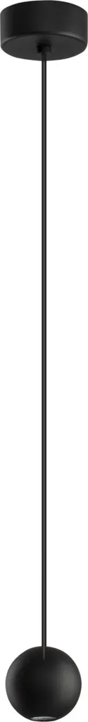 Nova Luce NOCCI Lampe à Suspendre Moderne au Design Minimaliste Noir