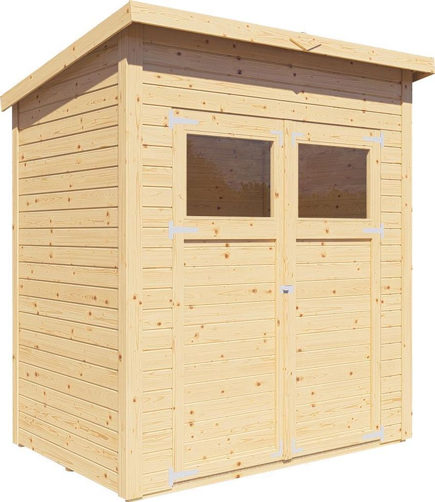Gartenhaus Marksburg 1 14 mm natur Produktbild 