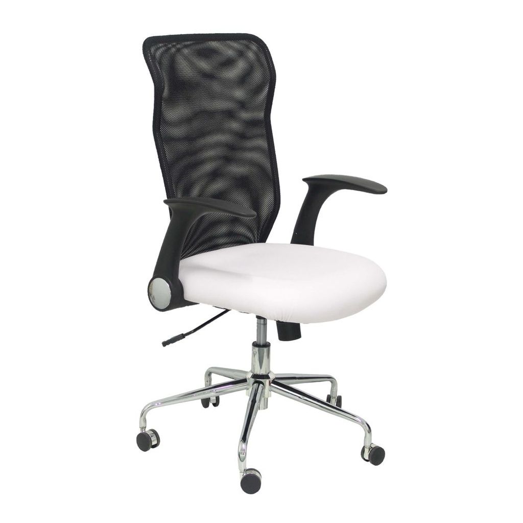 Piqueras und Crespo (Piqu7) Stuhl Minaya Similpiel White Office, Einzelgröße
