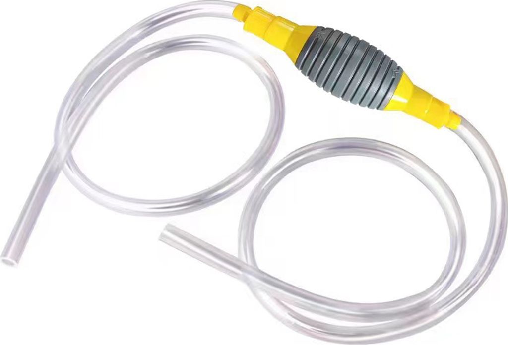 Tragbare manuelle Kraftstoff-Transferpumpe mit flexiblem Schlauch, einfach zu verwendende, wiederverwendbare, vielseitige Siphonpumpe, Flüssigkeit...