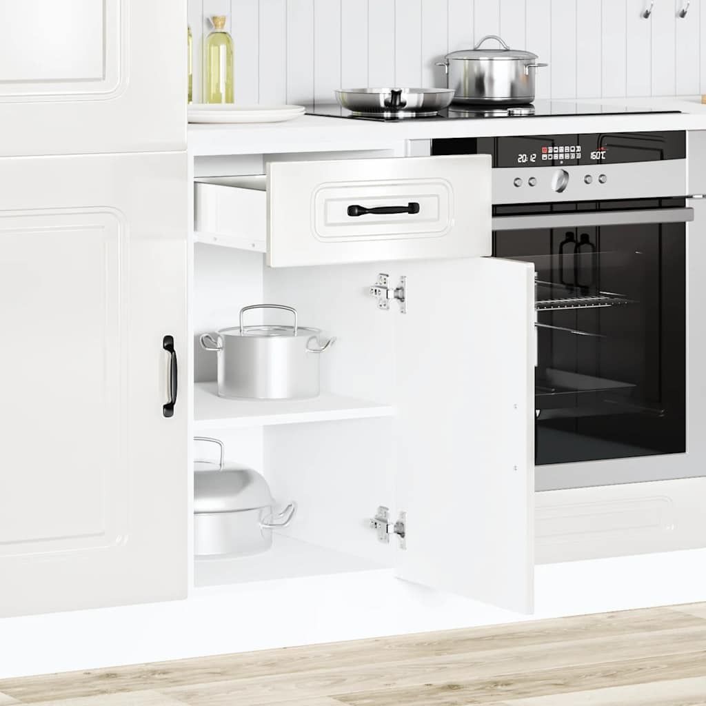"2026 Aktion"Küchenunterschrank/Sideboard Küche Moderne Design - CLORIS - Buffetschrank - Kalmar Hochglanz-Weiß Holzwerkstoff - DEMöbel5727772