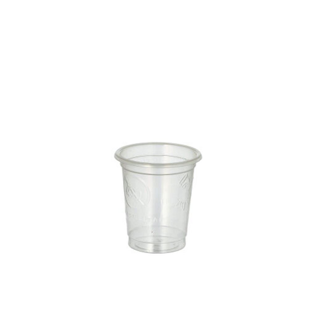 Starpak 40 Gläser für Schnaps, PET 2 cl Ø 3,9 cm · 4 cm glasklar | Schrumpffolie (40 Stück)