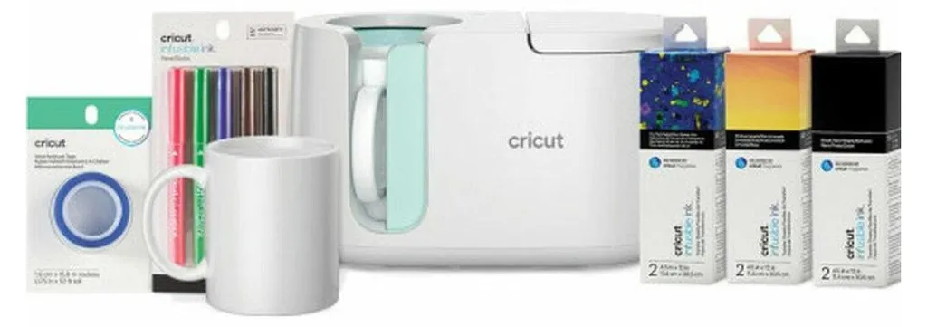Cricut Cup Press Starter Kit 800W presse à mugs personnalisés