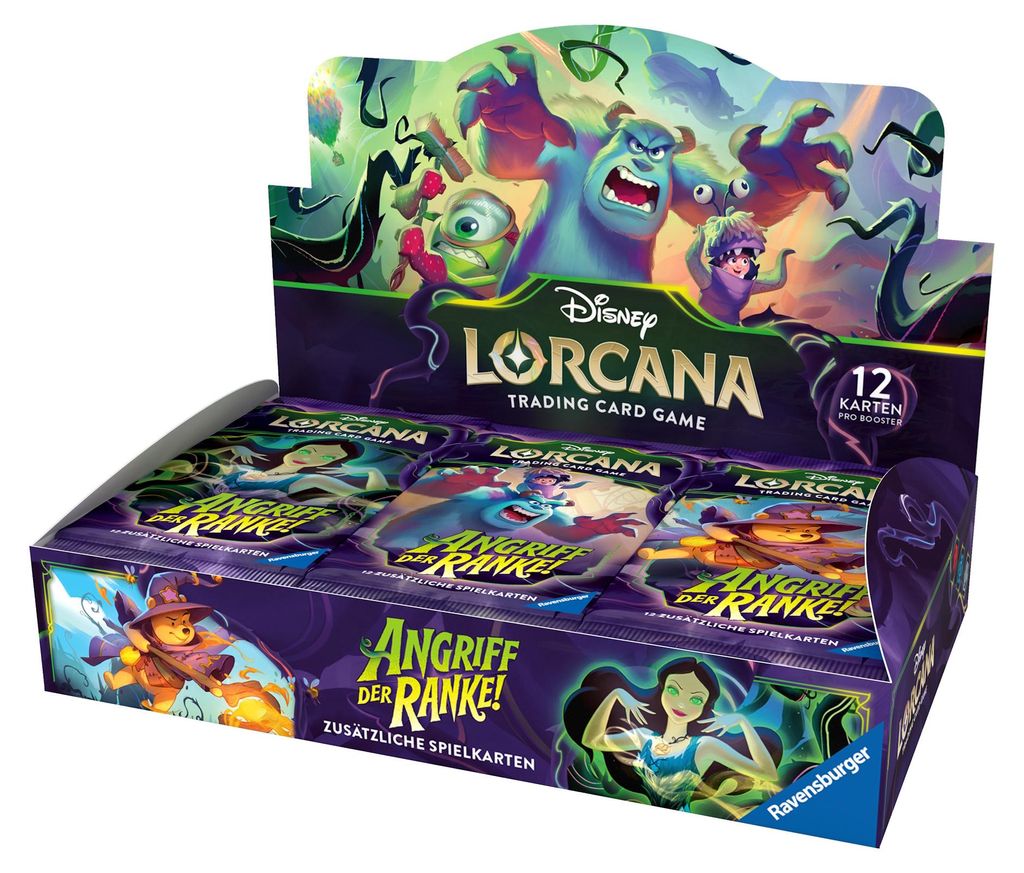 Disney Lorcana TCG: Angriff der Ranke! - Booster Display Produktbild 