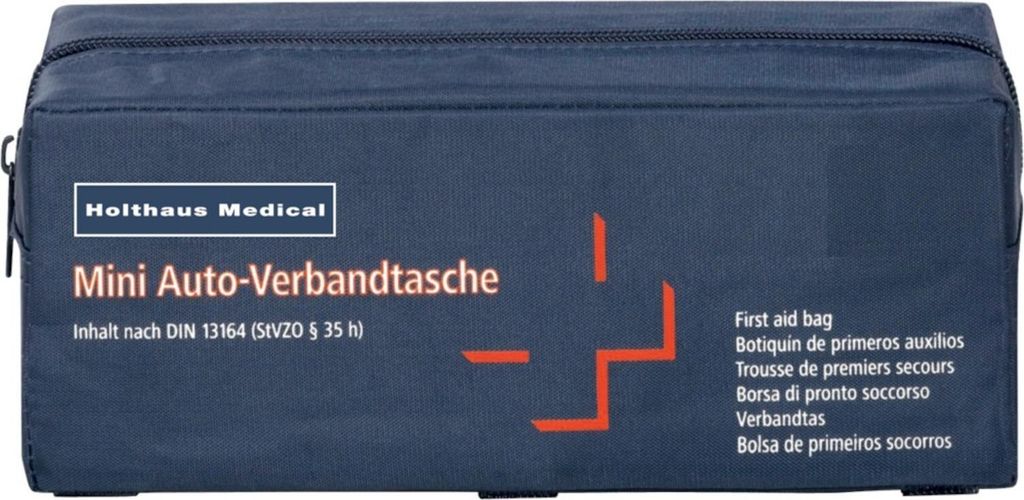 Holthaus Mini Auto-Verbandtasche DIN 13164 Produktbild 