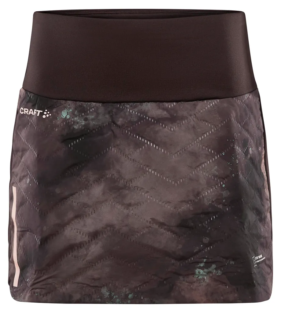 Jupe thermique Craft ADV SubZ 3 marron pour femme active en hiver S