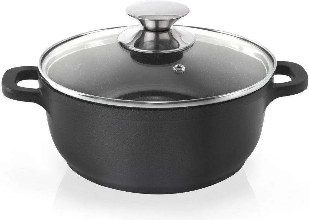 Pentola ORION Grande 4L con Coperchio - Alluminio Pressofuso Induzione