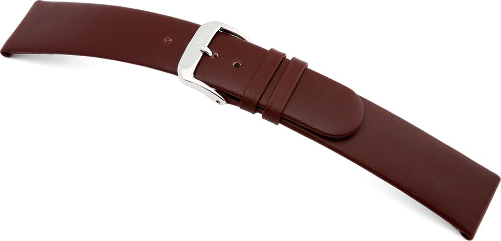 Happel Lederband Merano 18mm bordeaux