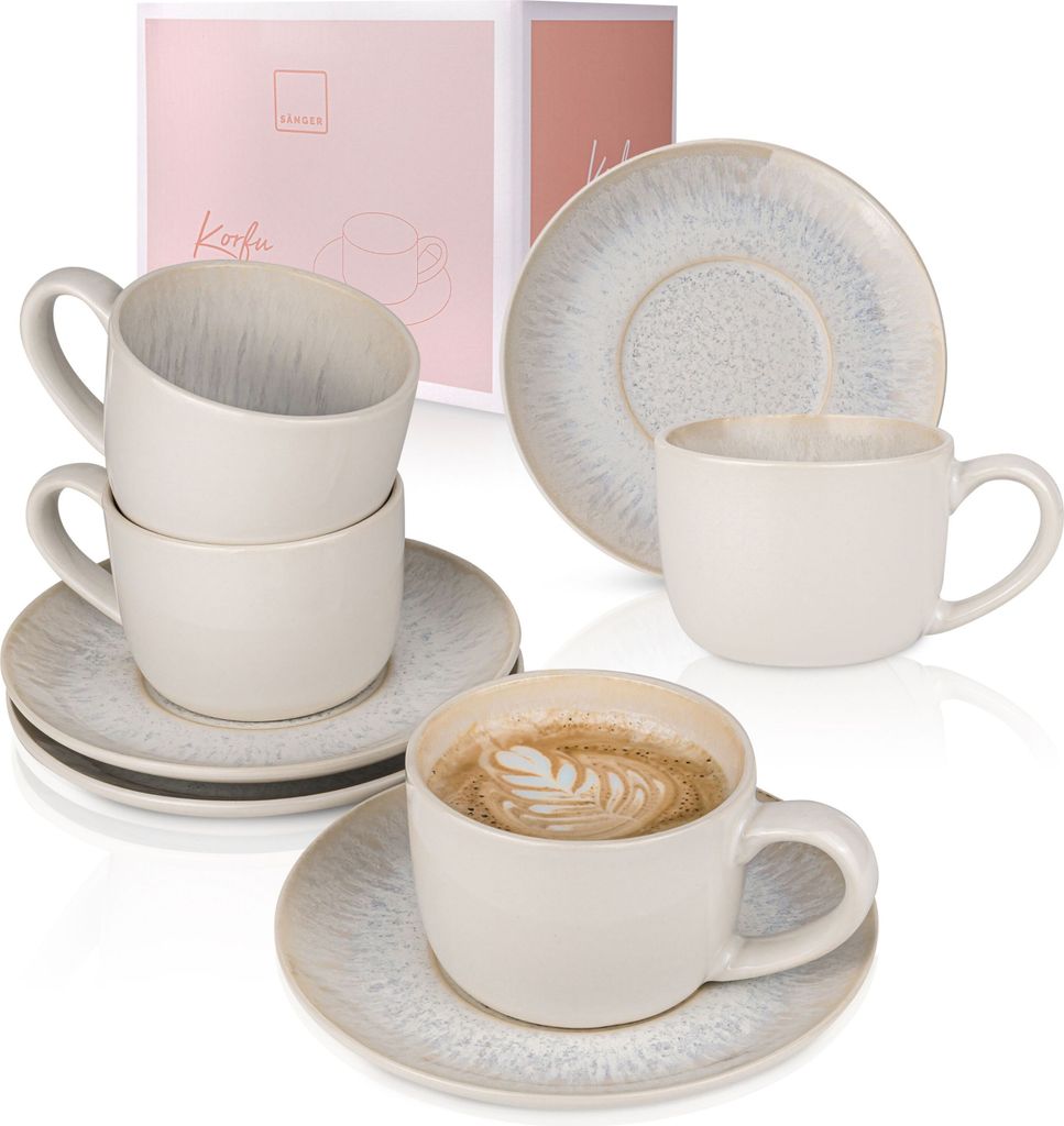 SÄNGER Kaffeetassen Set Korfu 8 teilig Produktbild 