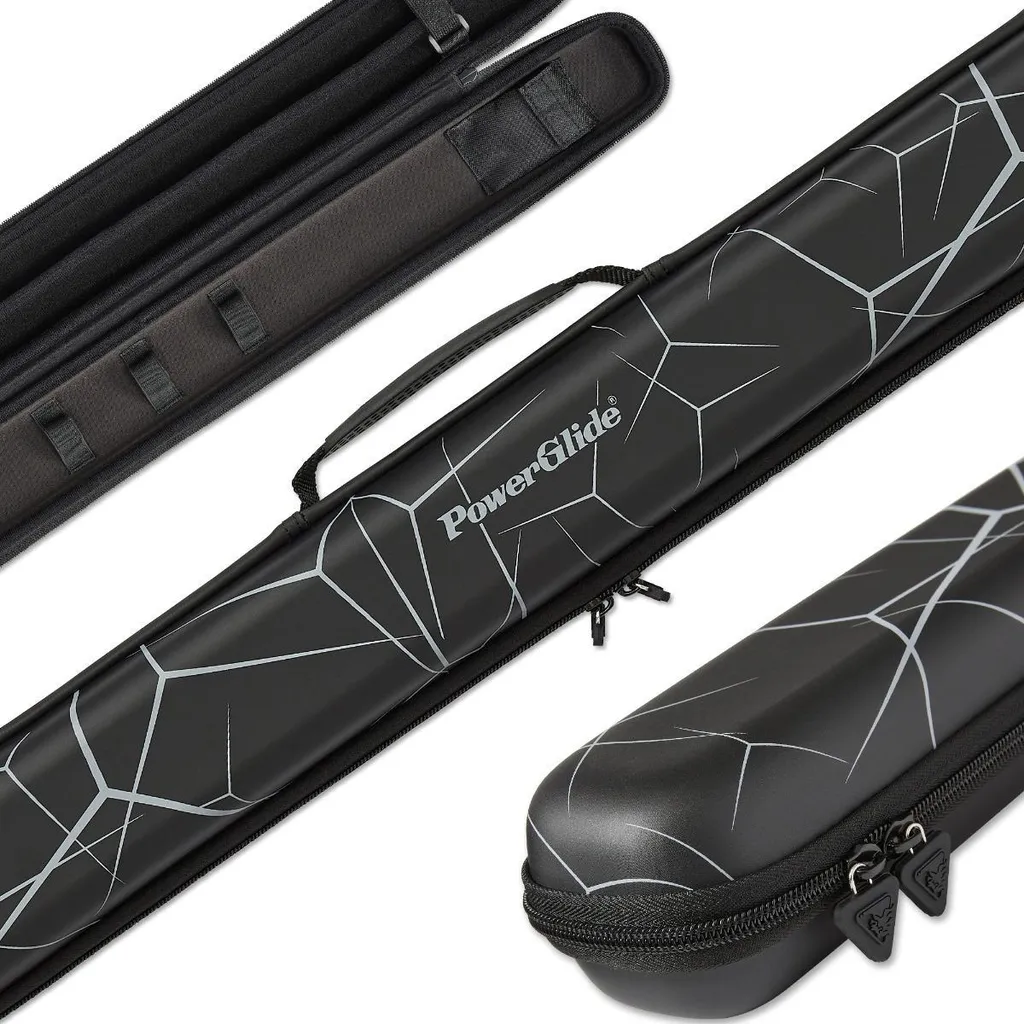 Housse de protection pour 2 queues de billard - PowerGlide CS2770 Noir