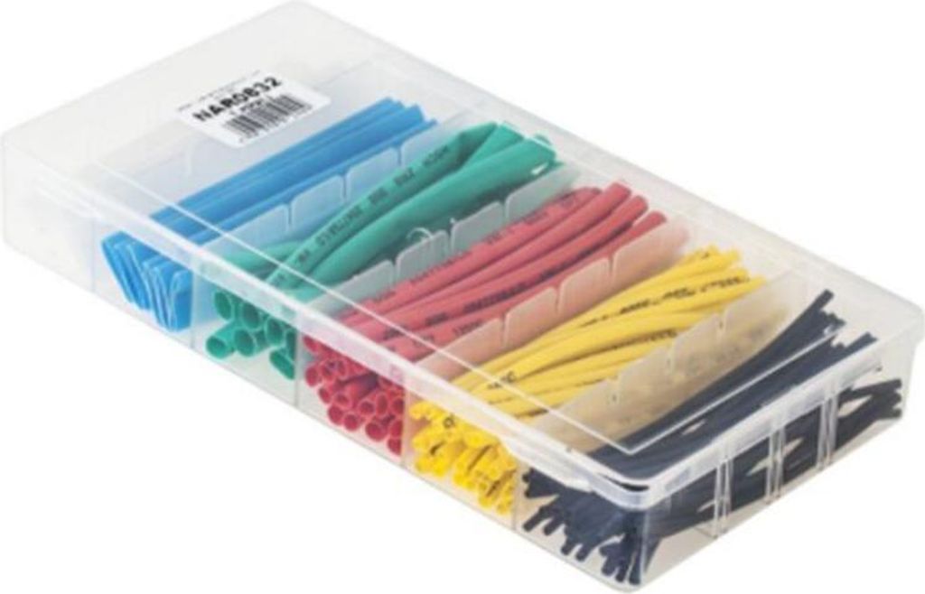 Schrumpfschlauch Set - 100-teilig, 1.5 - 13mm : Bunt Farbe: Bunt
