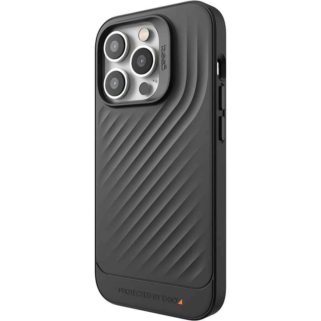 Coque Gear4 Copenhagen pour iPhone 14 Pro - Protection D3O Bio Noire