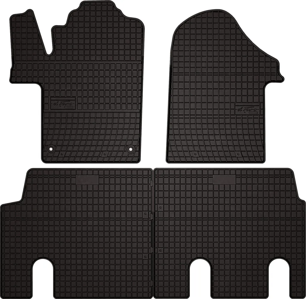 Migliori Tappetini Gomma Mercedes Vito W447 Furgone (2014-) Neri