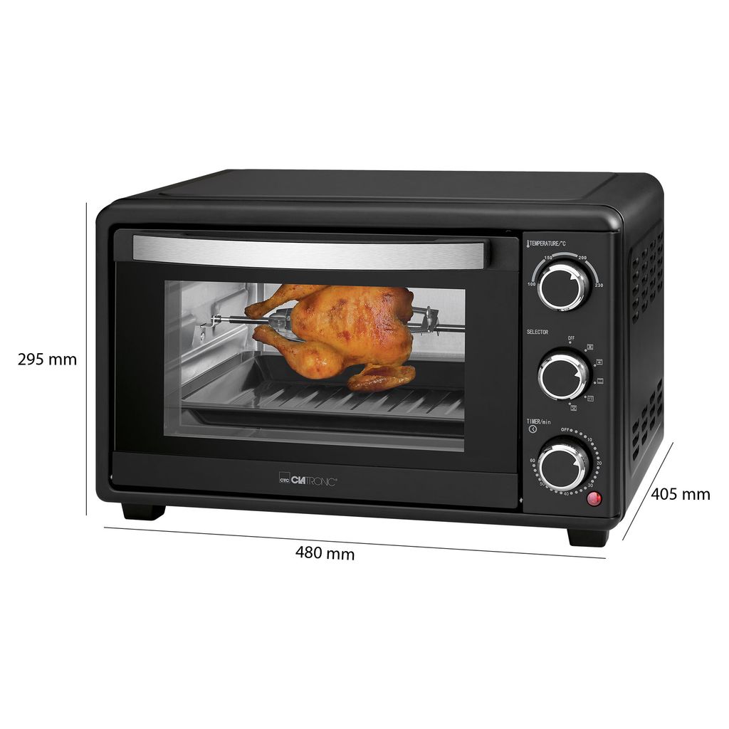 Clatronic mbg 3727 schwarz backofen drehspie kaufland sk