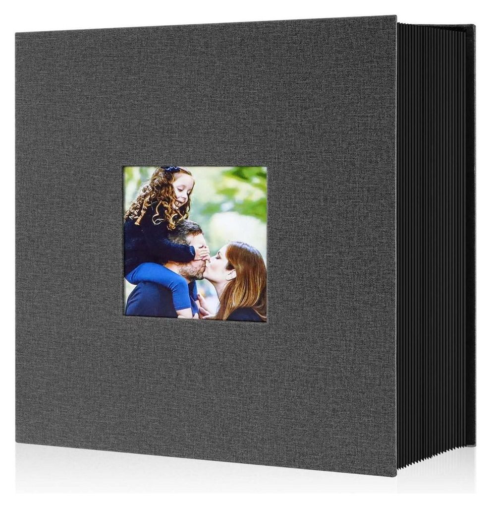 XXL fotoalbum 1000 10x15 Čierne plátno Portrét Krajina Obrázok produktu 
