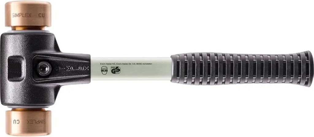 Mazzuola Halder Simplex 40mm Rame 1.4kg | Utensili per Professionisti