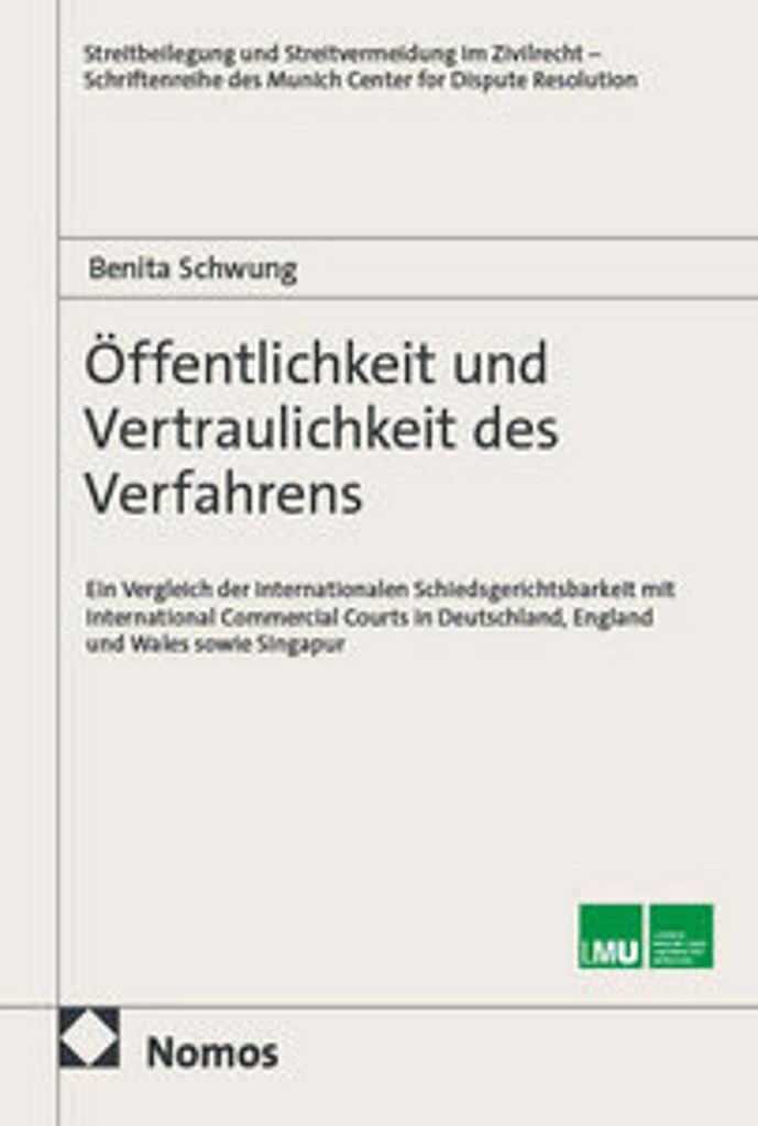 Öffentlichkeit und Vertraulichkeit des Verfahrens