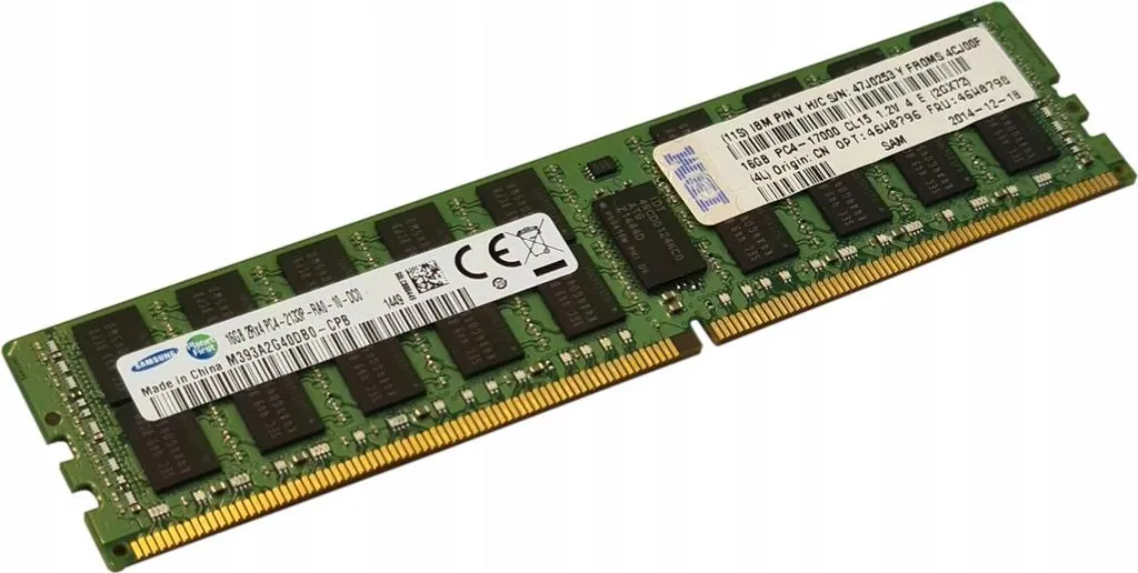 Mémoire RAM Samsung 16Go M393A2G40DB0-CPB pour Virtualisation et Cloud