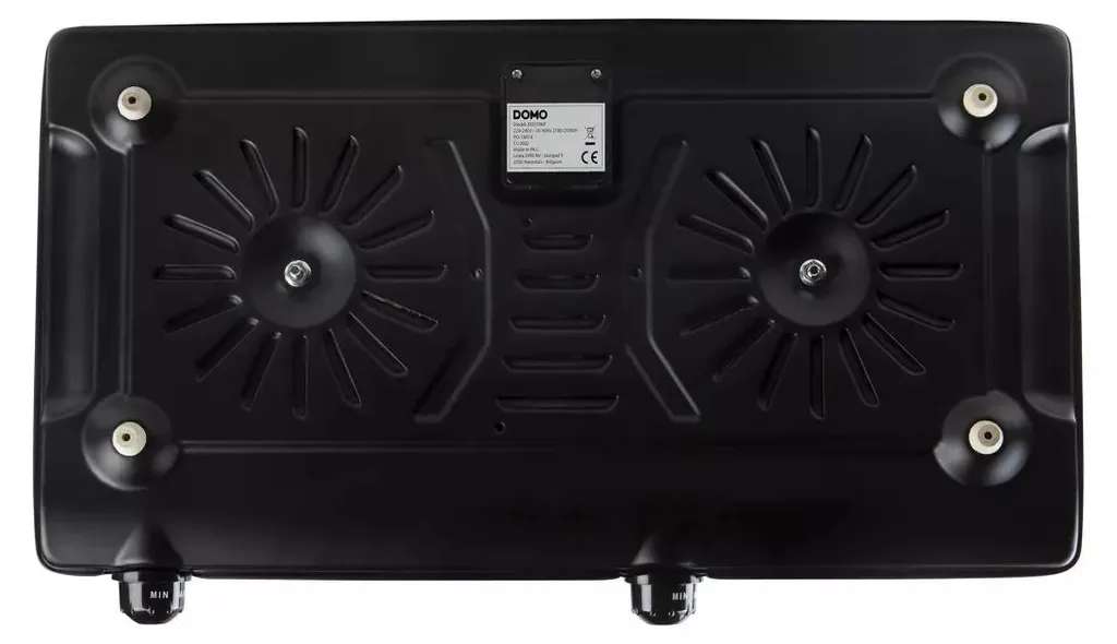 Plaque de cuisson d'appoint vitrocéramique 2 feux Domo pour petits espaces - 8