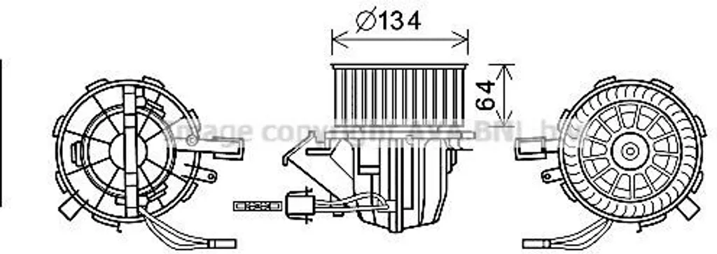 Ventilateur de Climatisation pour Audi A5 et Q5 - Réparation Chauffage
