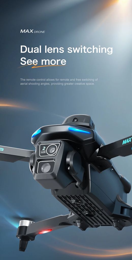 Dron s kamerou 6K dospělý GPS dron pro děti | Kaufland.cz