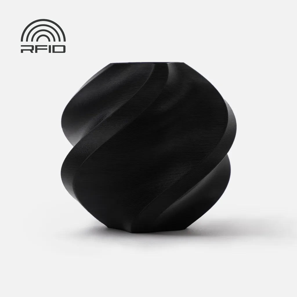 Filament PLA Basic Bambu Lab Noir 1kg pour Impression 3D Haute Précision