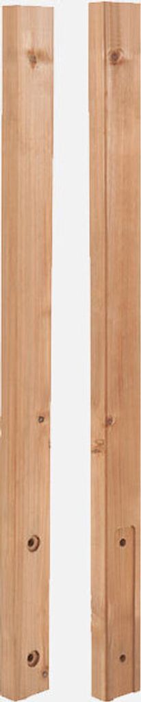 MOKA - Semipalo terminale in legno di abeteColore legno di Immagine del prodotto 
