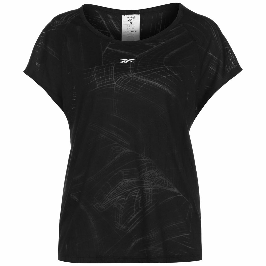 Reebok Burnout Trainingsshirt Damen Erwachsene schwarz S