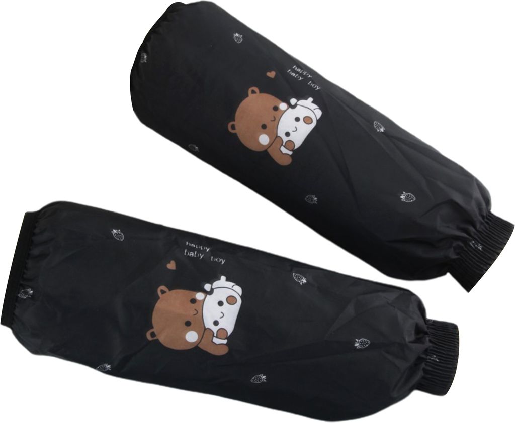 1 Paar Antifouling-Ärmelüberzüge, wasserdicht, süßes Cartoon-Muster, schmutzabweisendes Design mit Schutzmanschetten, schmutzabweisende Handä...