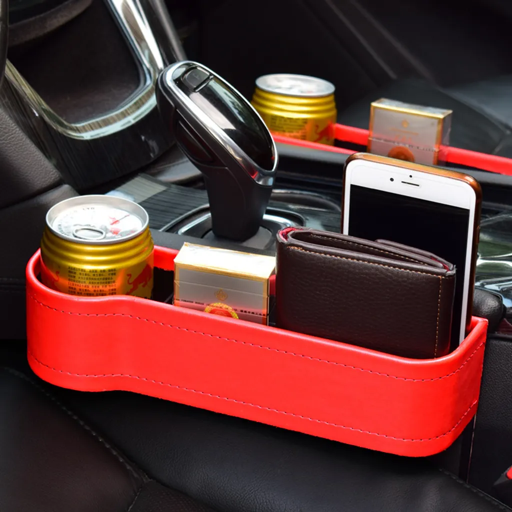 Organizer Per Sedile Centrale Auto Con Chiusura Magnetica – Pratico Contenitore In PP Con Scomparti, Facile Da Pulire, Viaggio Pulito
