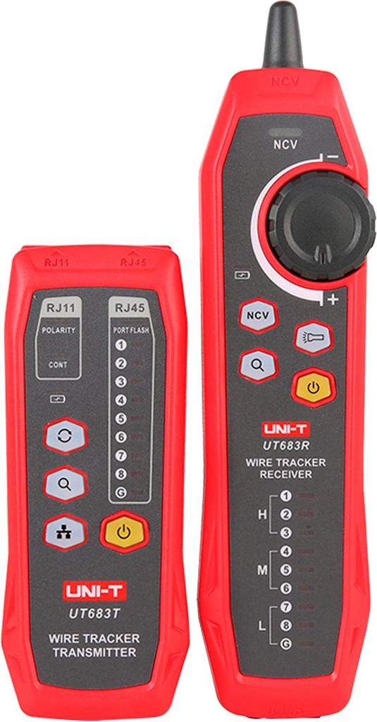 Netzwerktester Drahtpaarsucher Messgerät Uni-T UT683KIT