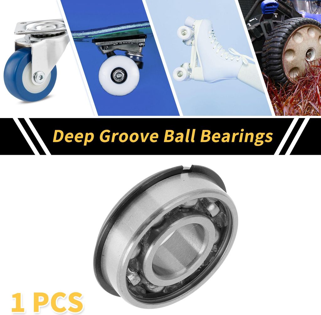 6202NR Rillenkugellager 15x35x11mm P5 Offene Art Geschmierte Lager 1 Stk Auto Roller Skateboard Rad Universal Silber Ton