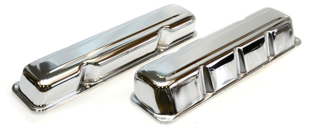 Ventildeckel V8 Chrome Set Jeep CJ