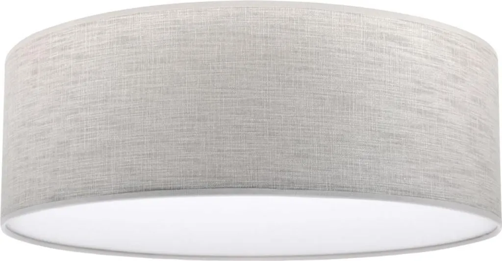Lampe de plafond Stone Plexi beige clair 40cm E27 pour salon élégant