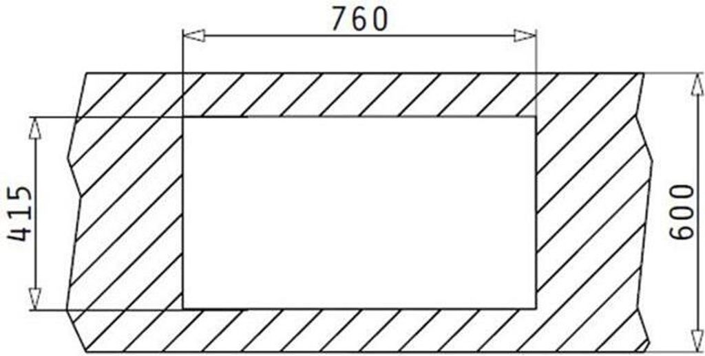Pyramis Einbauspüle E78 Edelstahl 100125114 Produktbild 5