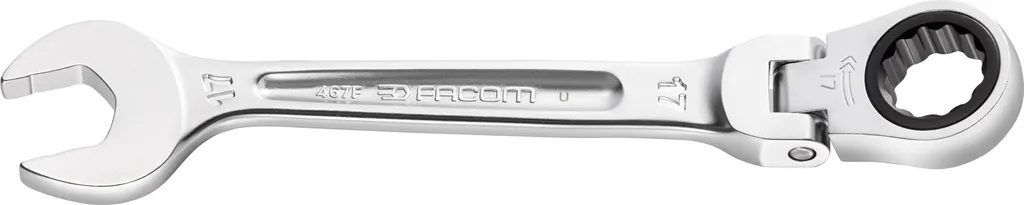 Facom 467F.9 Chiave a Cricchetto Snodata 9mm - Qualità Professionale