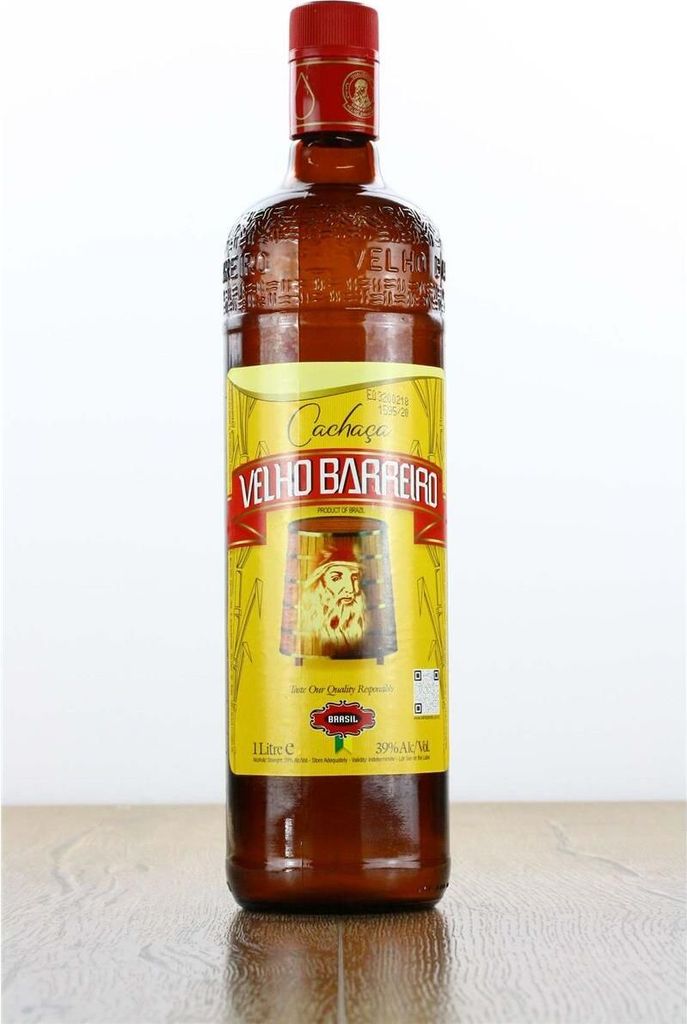 Cachaça V.Barreiro S.39%1,0L Image du produit 
