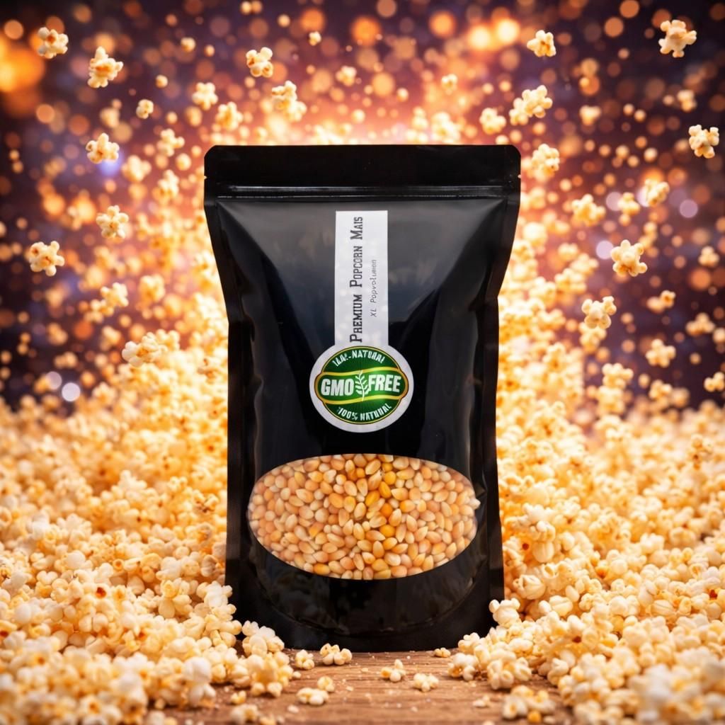 Mais per popcorn Premium Butterfly 1 kg | Hopser Funfood Immagine del prodotto 