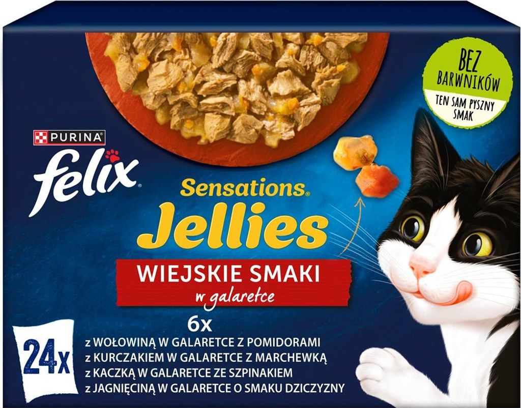 Felix Sensations country chutě v želé 24 x 85 g Obrázok produktu 