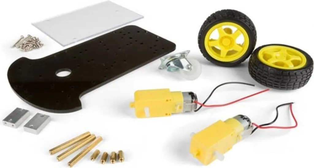 Kit Robotica 2WD: Telaio Auto Intelligente e Motori per Progetti Arduino