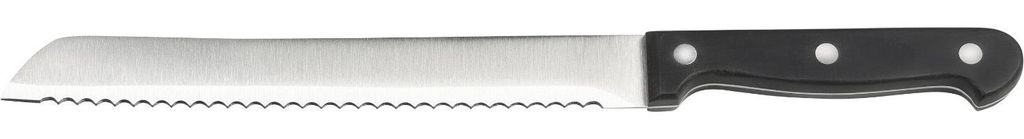 KESPER 90666 Brotmesser, Edelstahlklinge 20 cm, Kunststoffgriff
