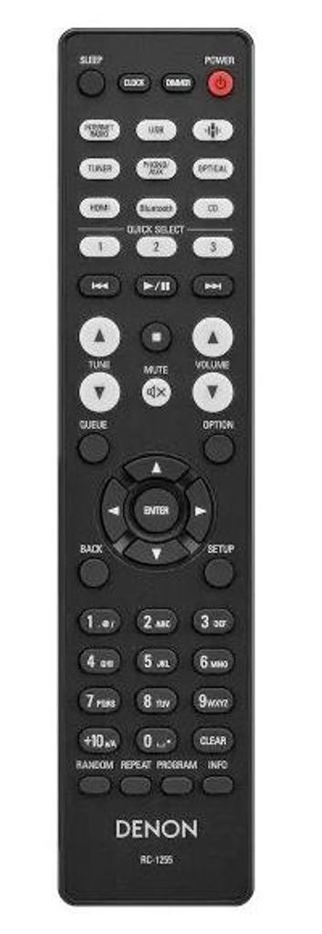 Originale Fernbedienung für Denon RC-1255 / RCD-N12DAB CEOL Produktbild 