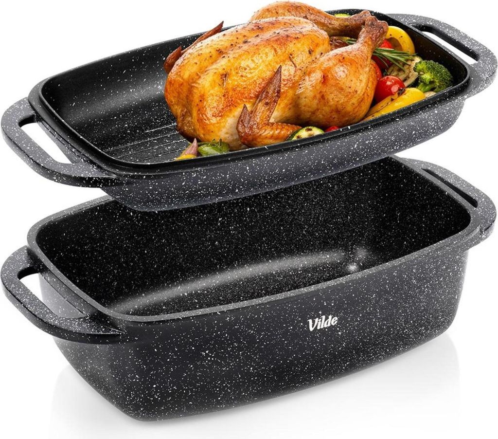Vilde | Padella - Padella smaltata con coperchio - 2in1 - Immagine del prodotto 