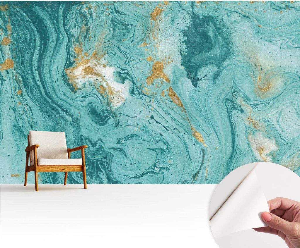 Fototapete selbstklebend - 416x254 cm - Tapete - Wandtapete - Wandbilder - Klebefolie - Dekofolie - Tapete Folie - Wand - Dekoration - Wohnzimmer -...