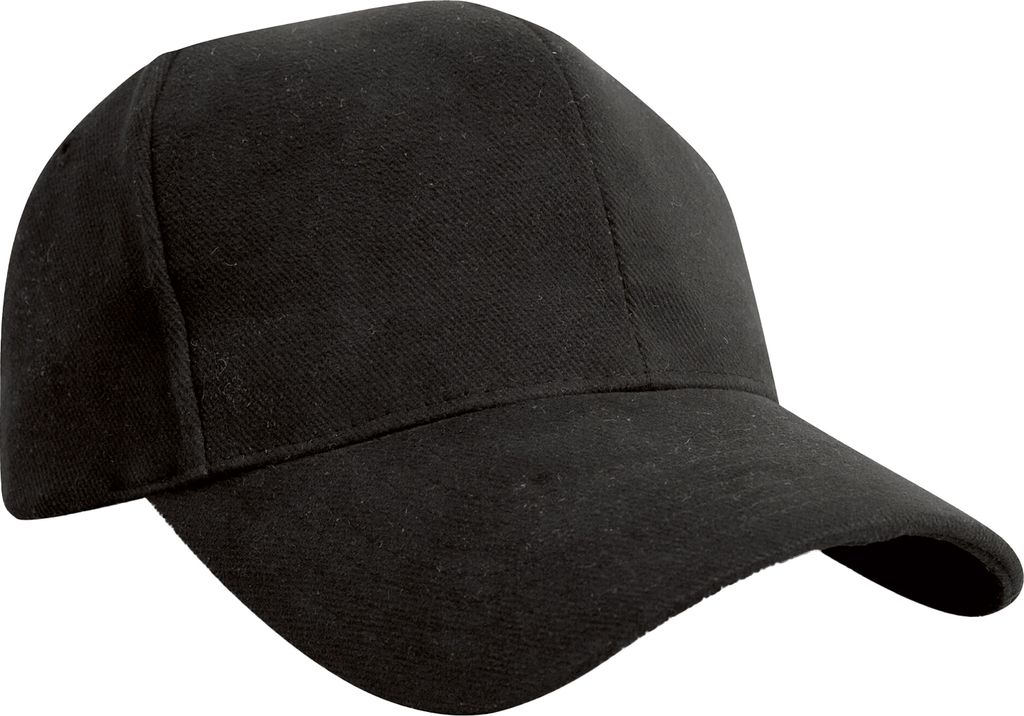 Result Headwear - "Pro Style" Kappe für Herren/Damen Uni PC6758 (Einheitsgröße) (Schwarz)