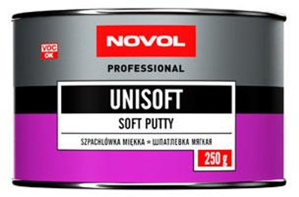 Novol UNISOFT – Universal Weichspachtel Feinspachtel 250 g mit Härter